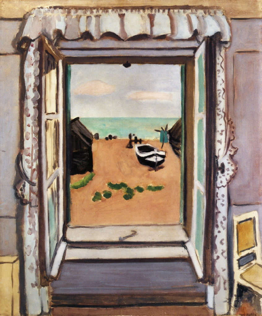 Open Window, Etretat (1920).