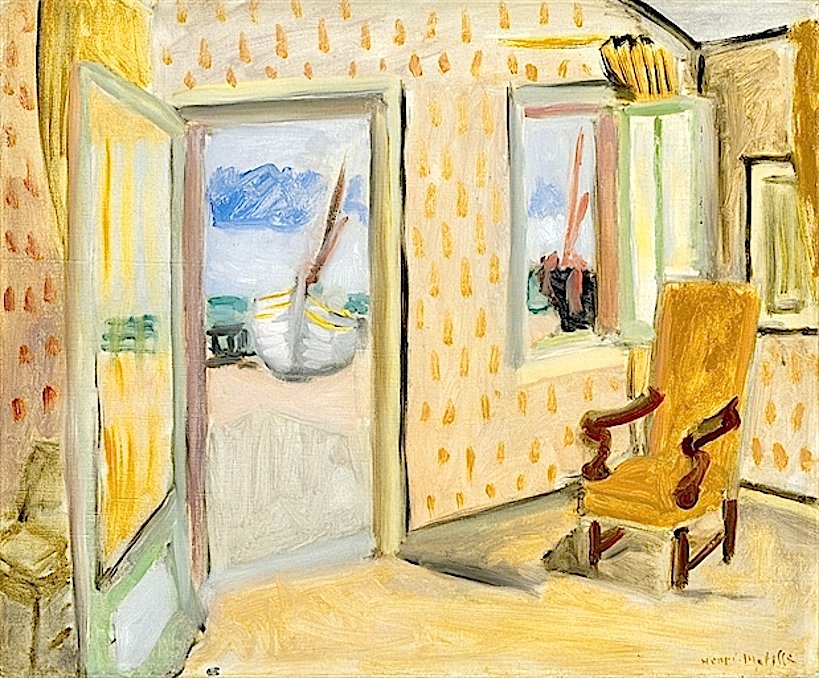 Interior, Open Door (1920).