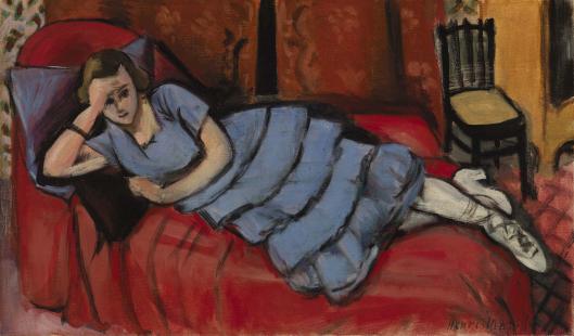The Red Sofa (Le Canapé Rouge) (1921).