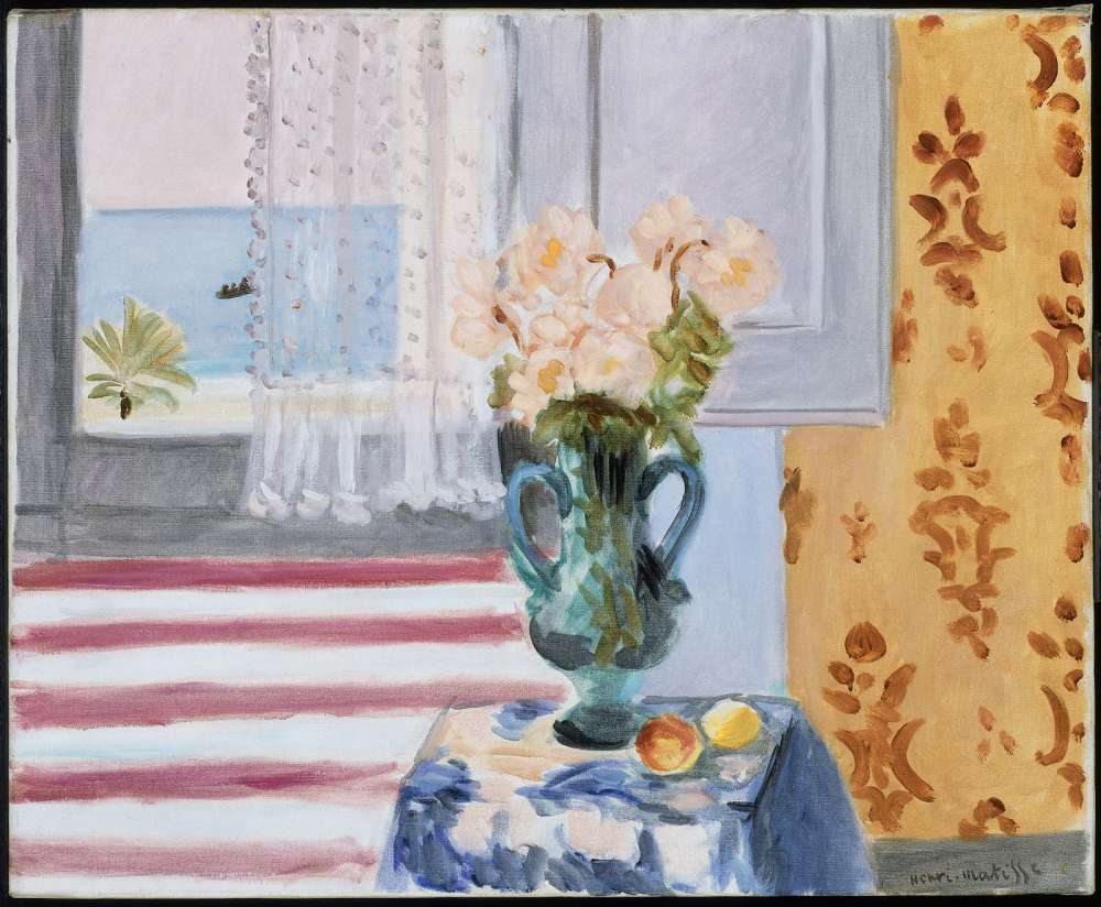 Vase of Flowers (1924).