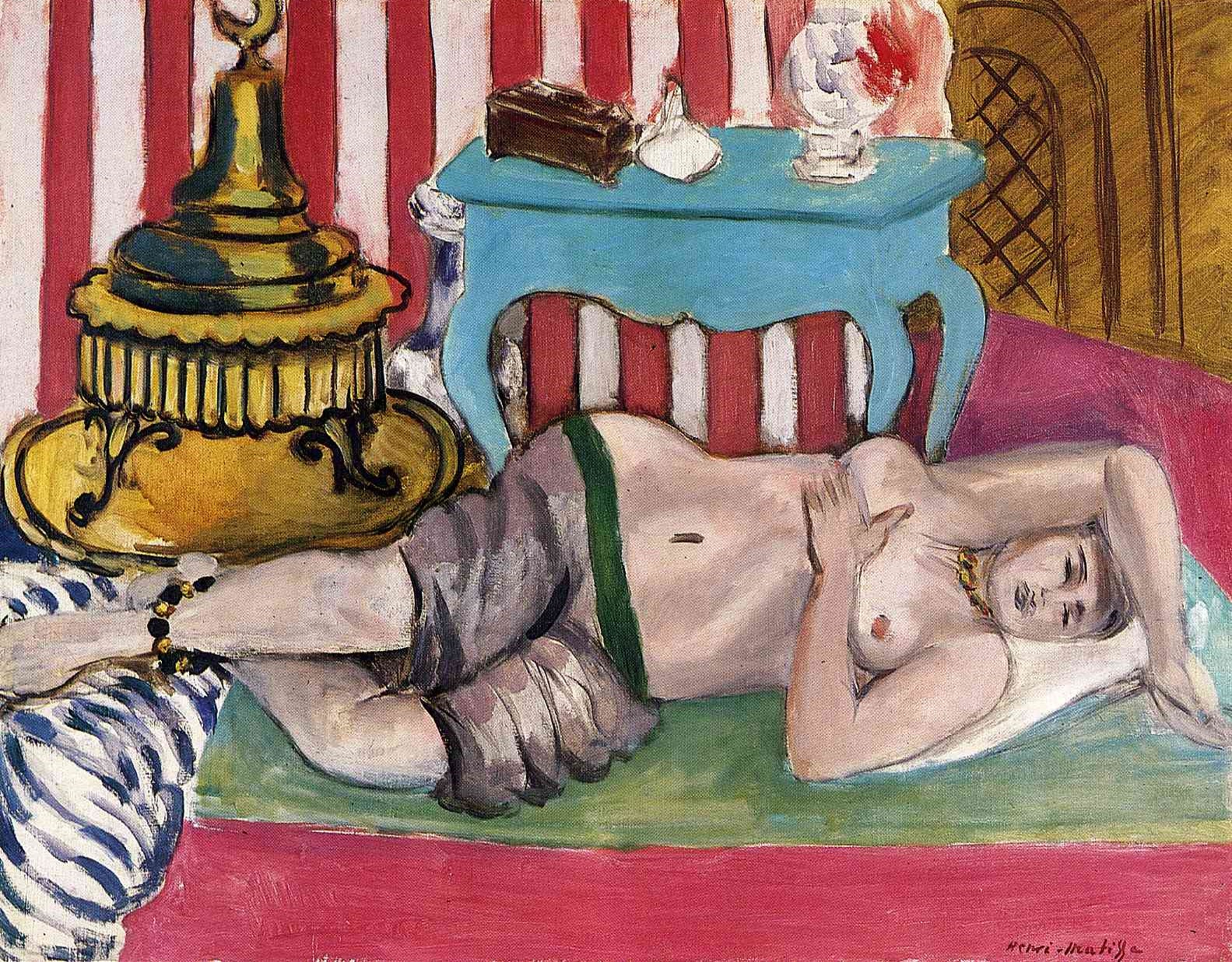 Odalisque with Green Scarf (1926).