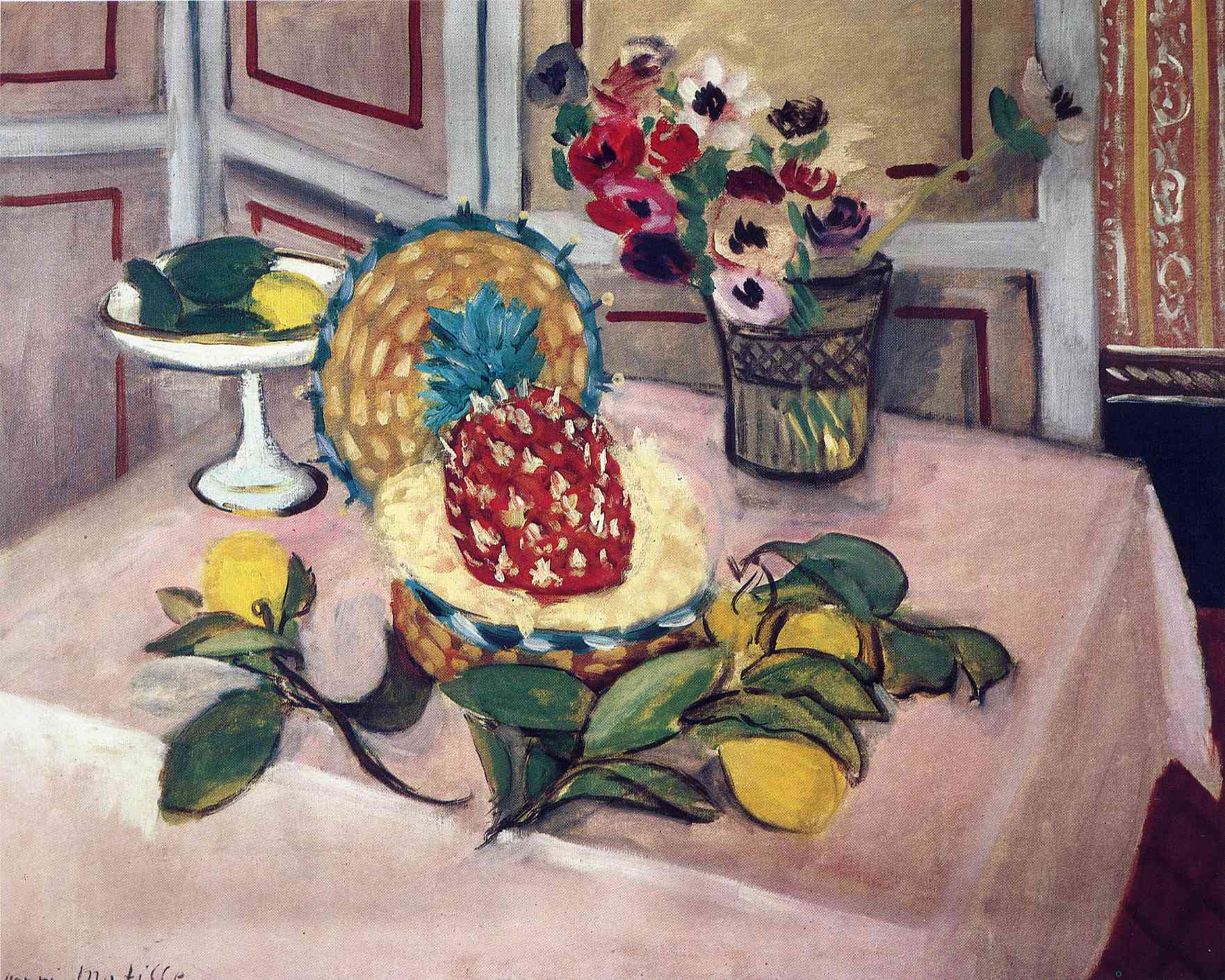 Still Life with Pineapples (1940).