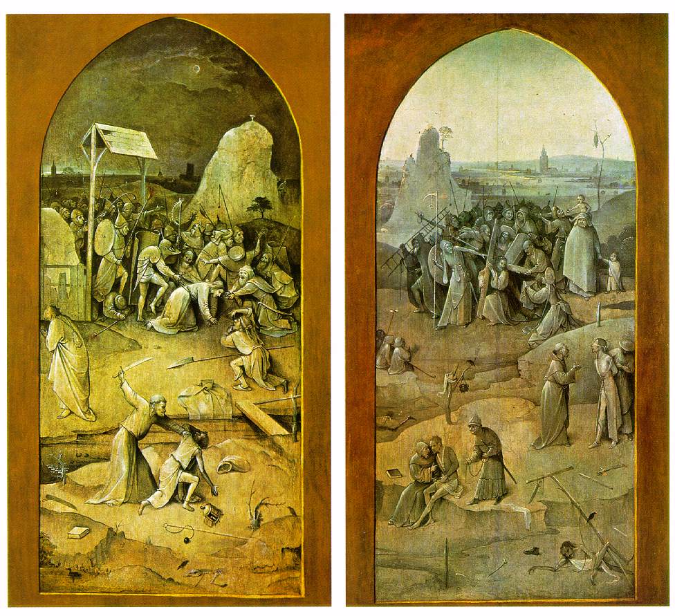 Tiptych of Temptation of St Anthony (1506).