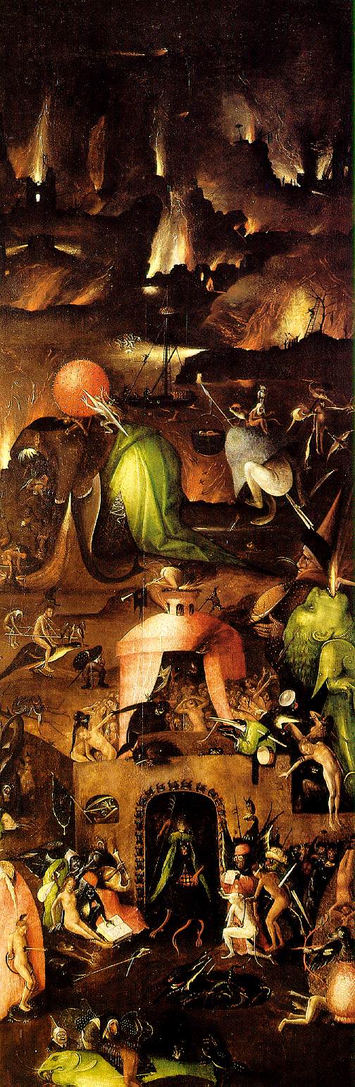 Last Judgment,  right wing (1508).