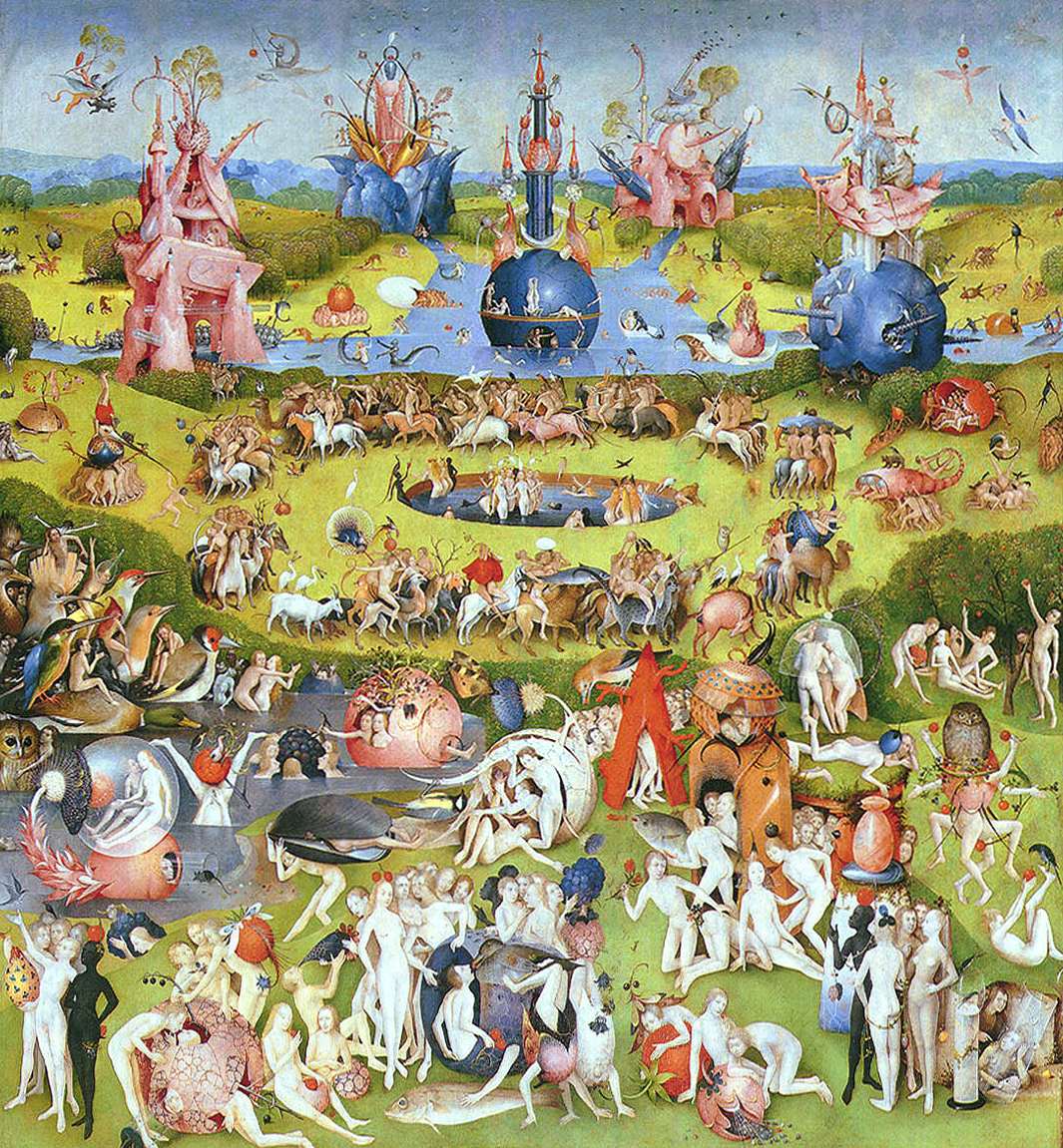 The Garden of Earthly Delights  (detail) (1515).