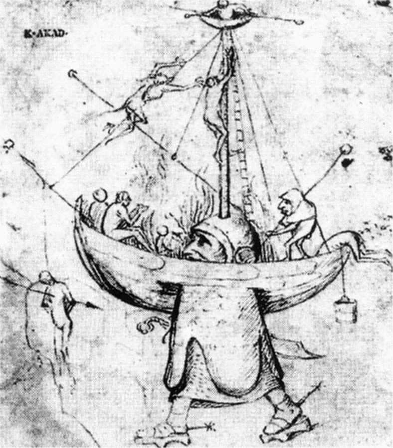 The Ship of Fools in Flames (1516).