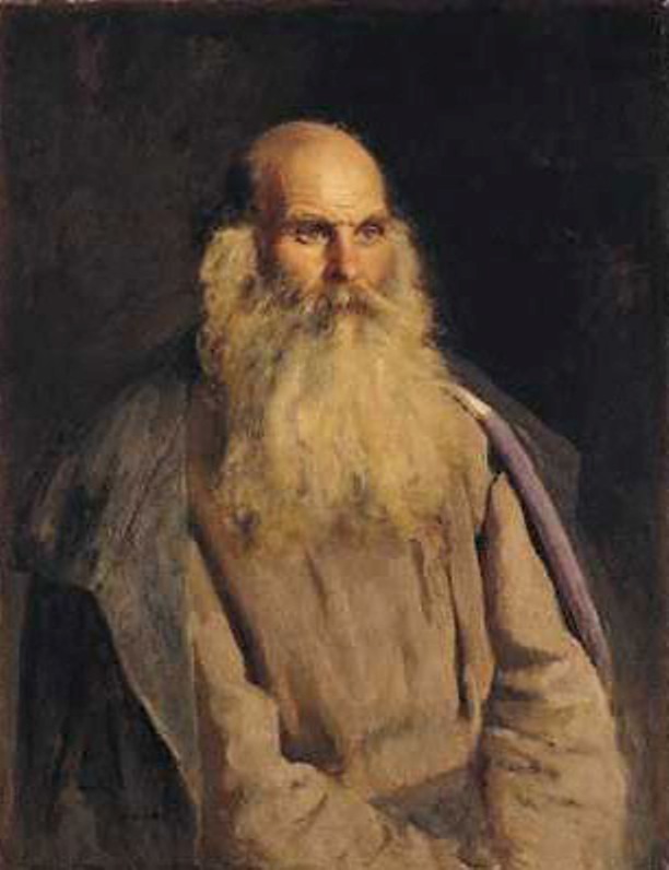 Study of an Old-Man (1878).