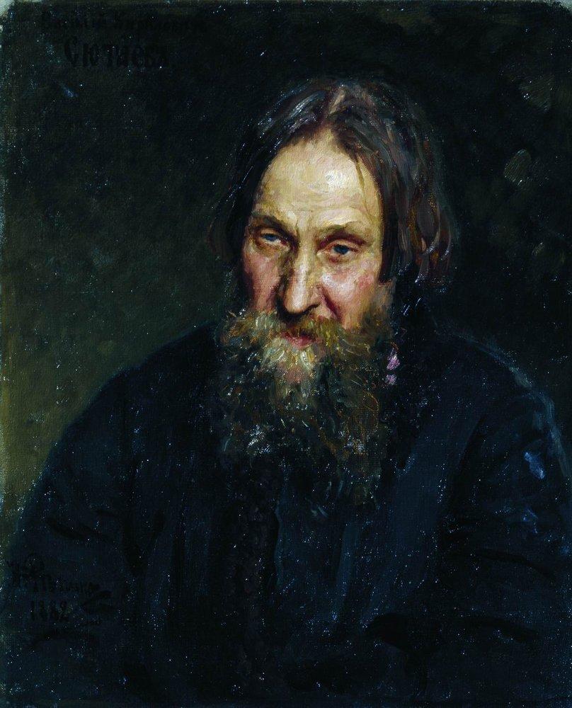 Portrait of Vasily Kirillovich Syutayev (1882).