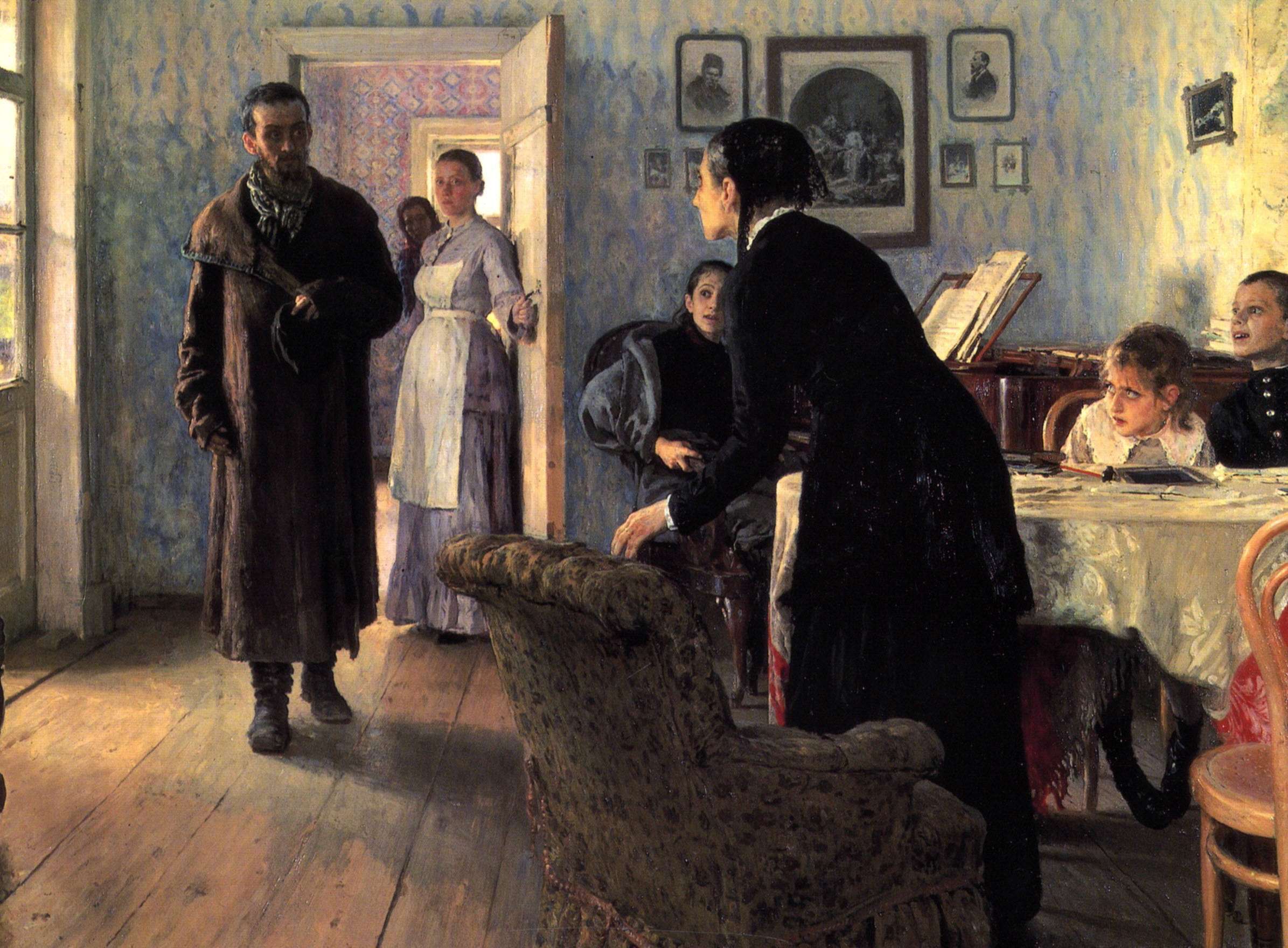 Unexpected Visitors (1888).