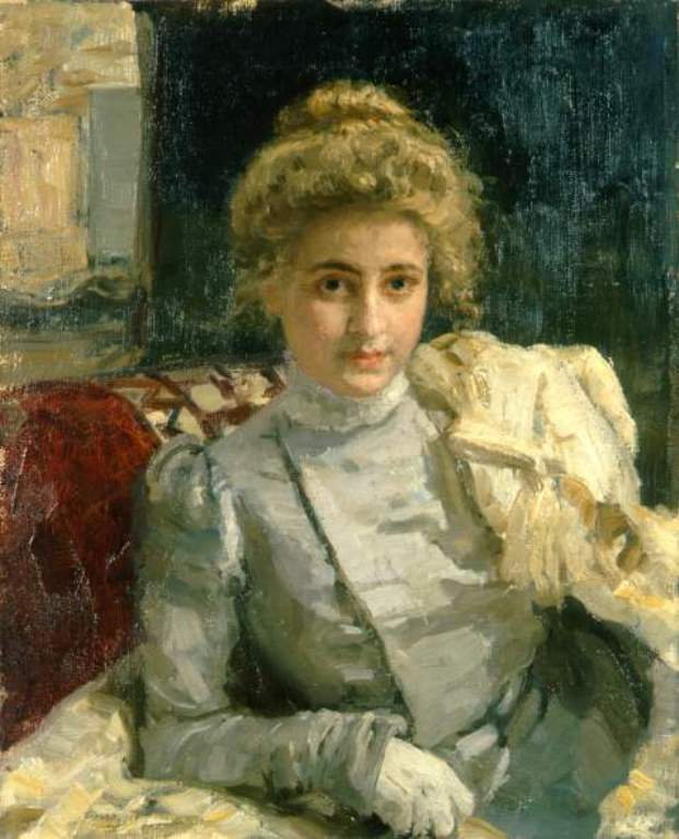 The Blond (Portrait of Tevashova) (1898).