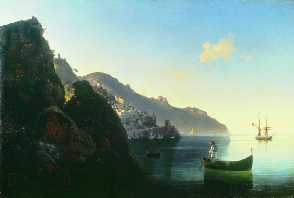 The Coast at Amalfi (1841).