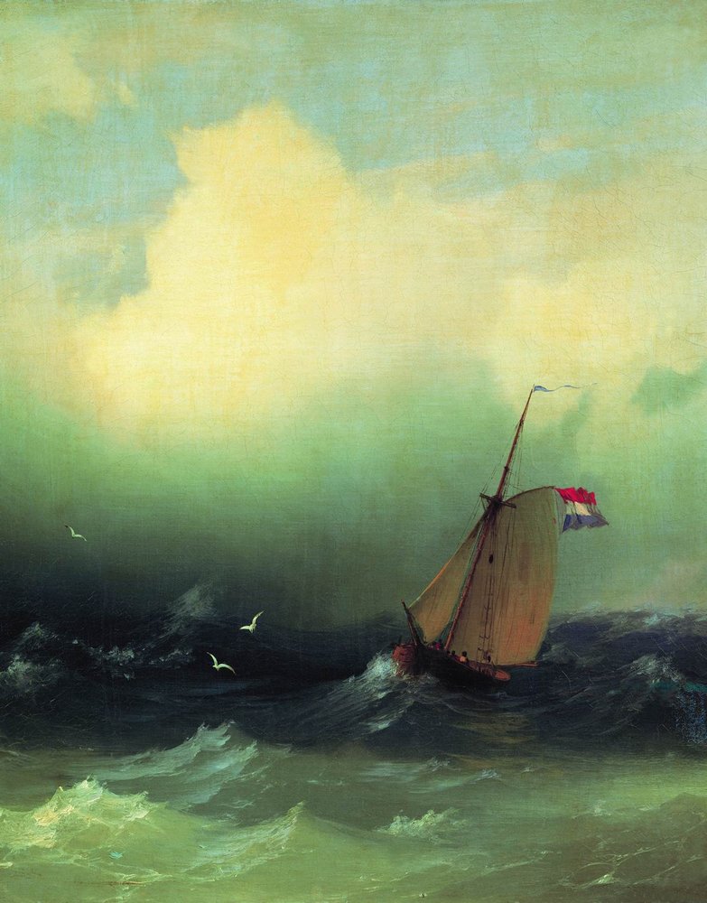 Storm at Sea (1847).