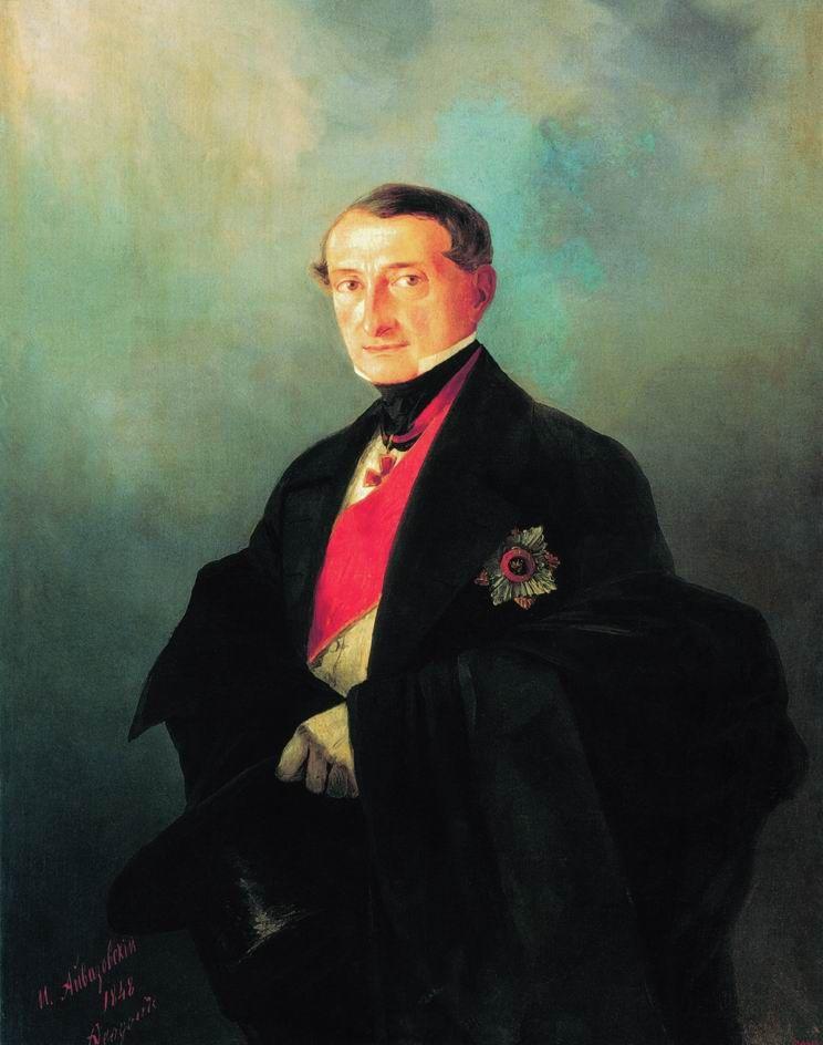 Portrait of Senator Alexander Ivanovich Kaznacheyev (1848).