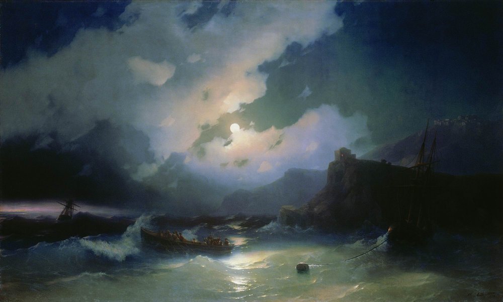 Island of Patmos (1854).