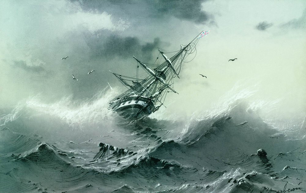 Shipwreck (1854).