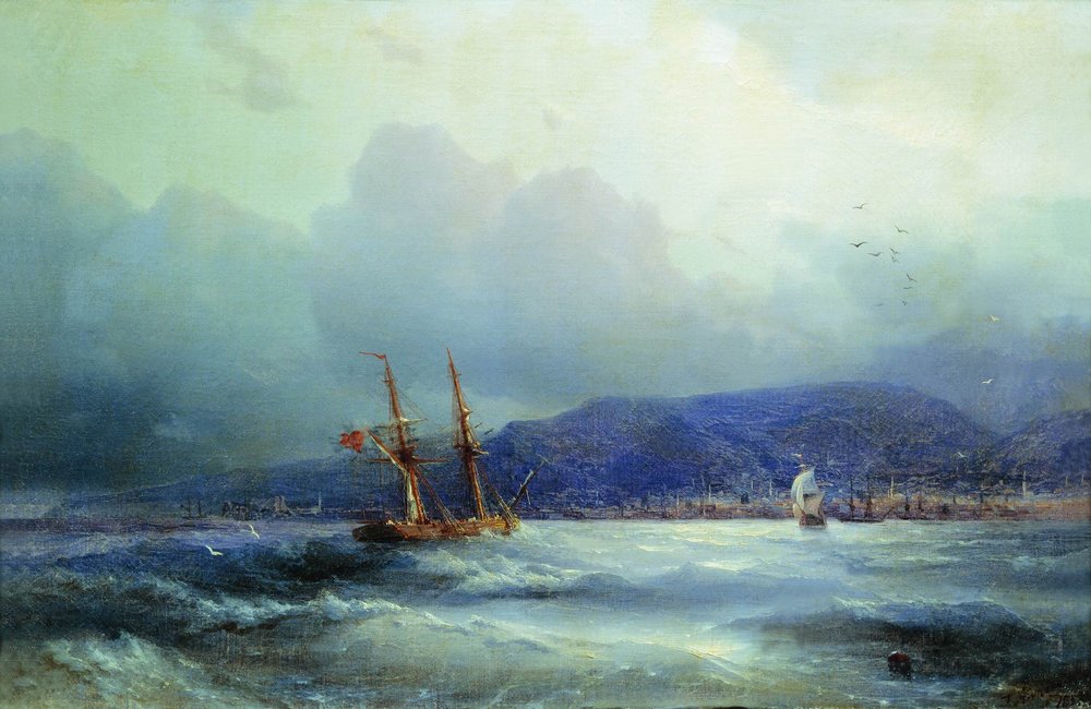 Trebizond from the Sea (1856).