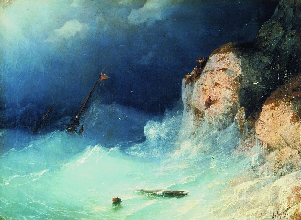 The Shipwreck (1864).