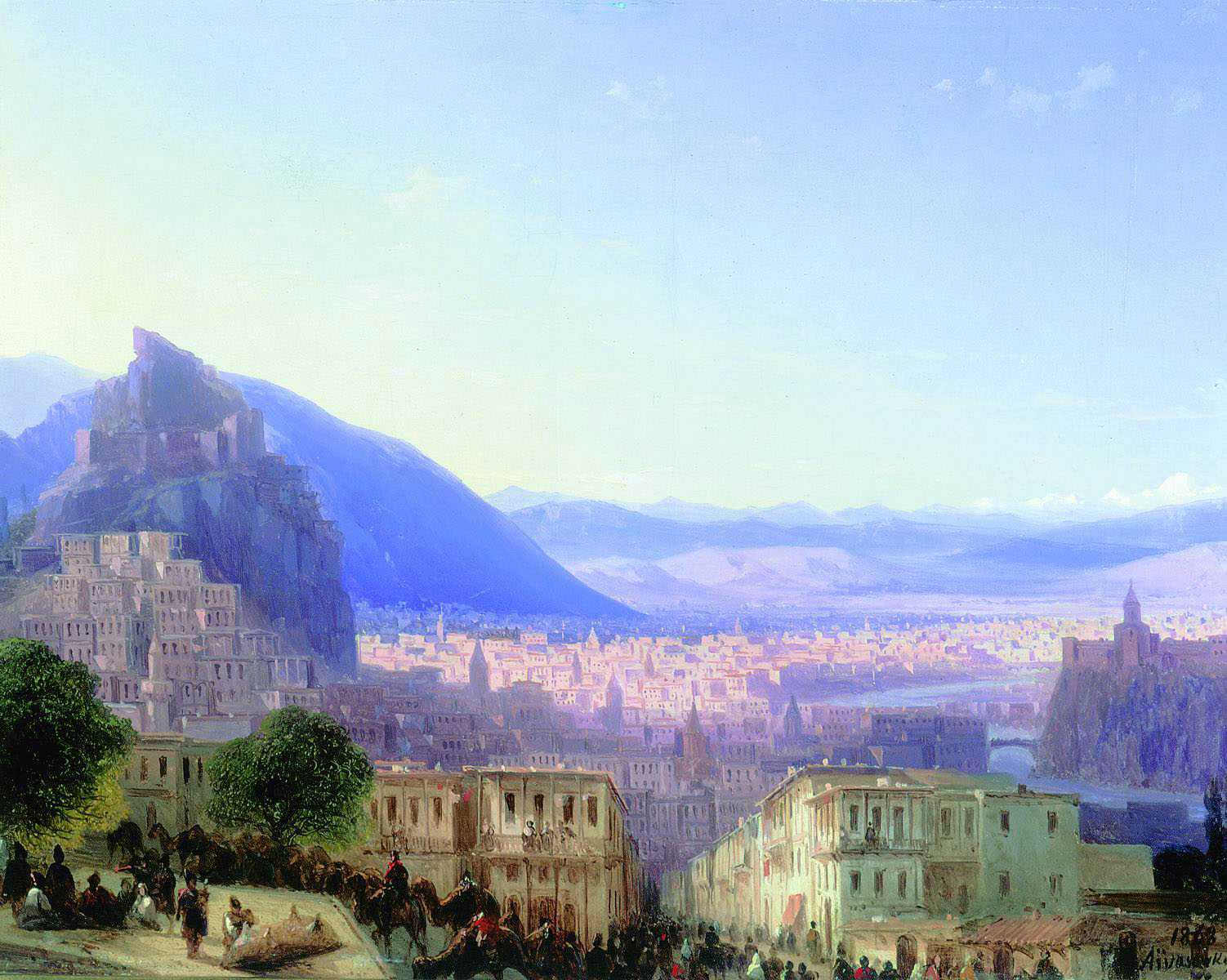 View of Tiflis (1868).