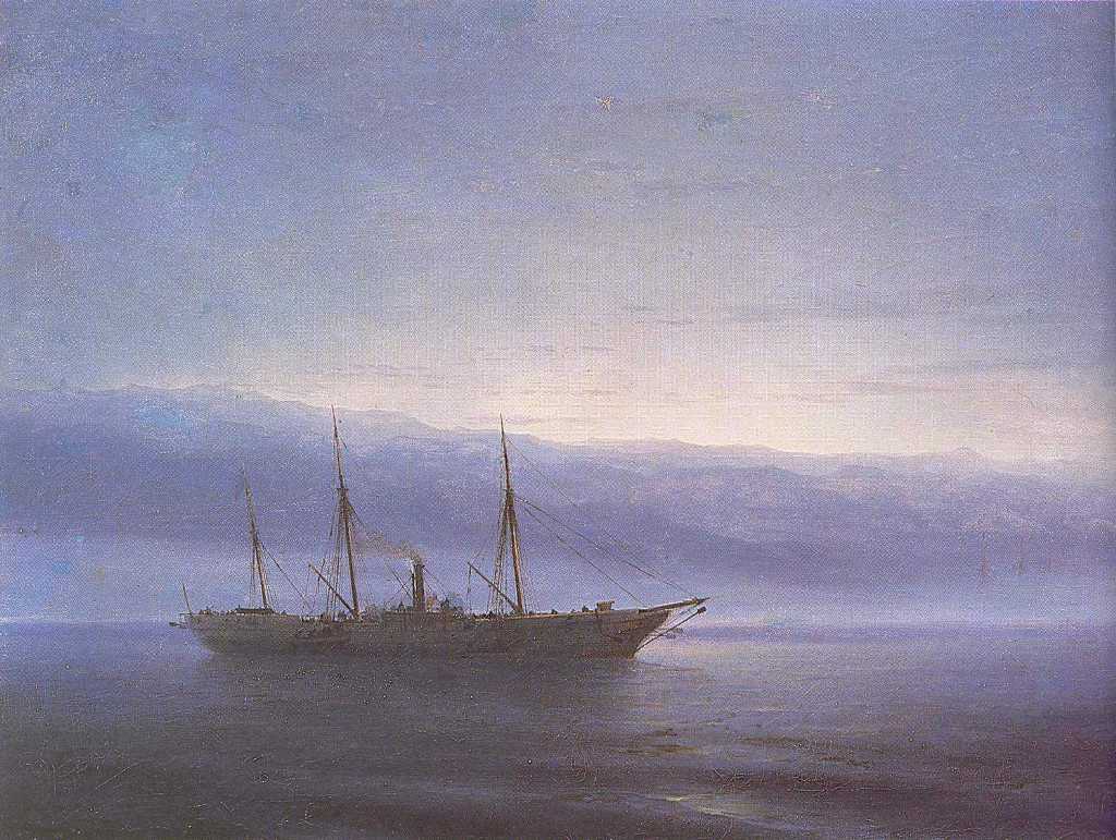 Before battle. Ship. Constantinople (1872).