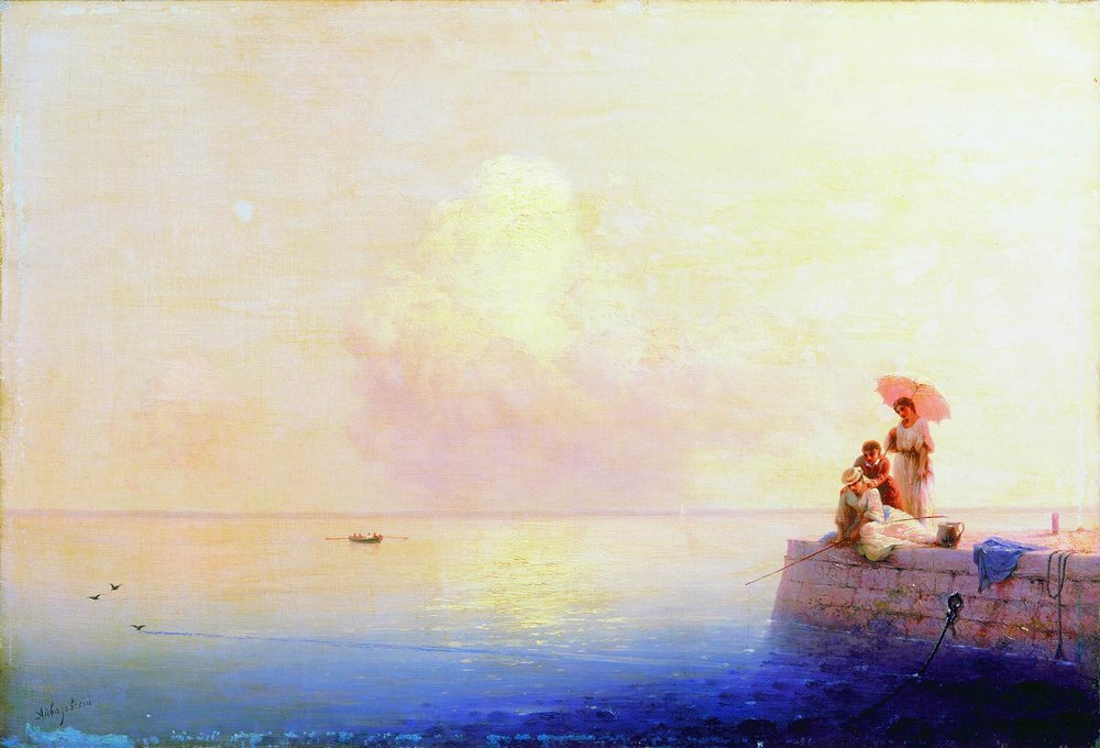 Calm Sea (1879).
