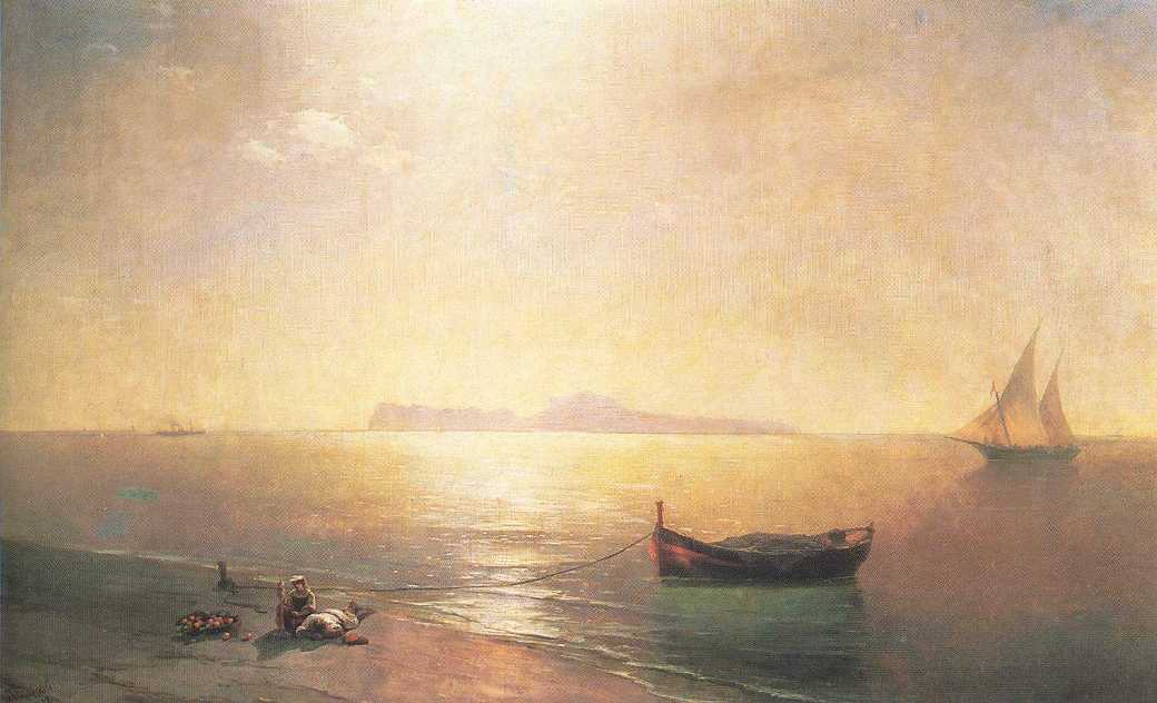 Calm on the Mediterranean Sea (1892).