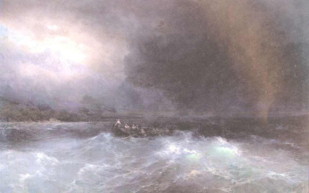 Ship At Sea (1895).