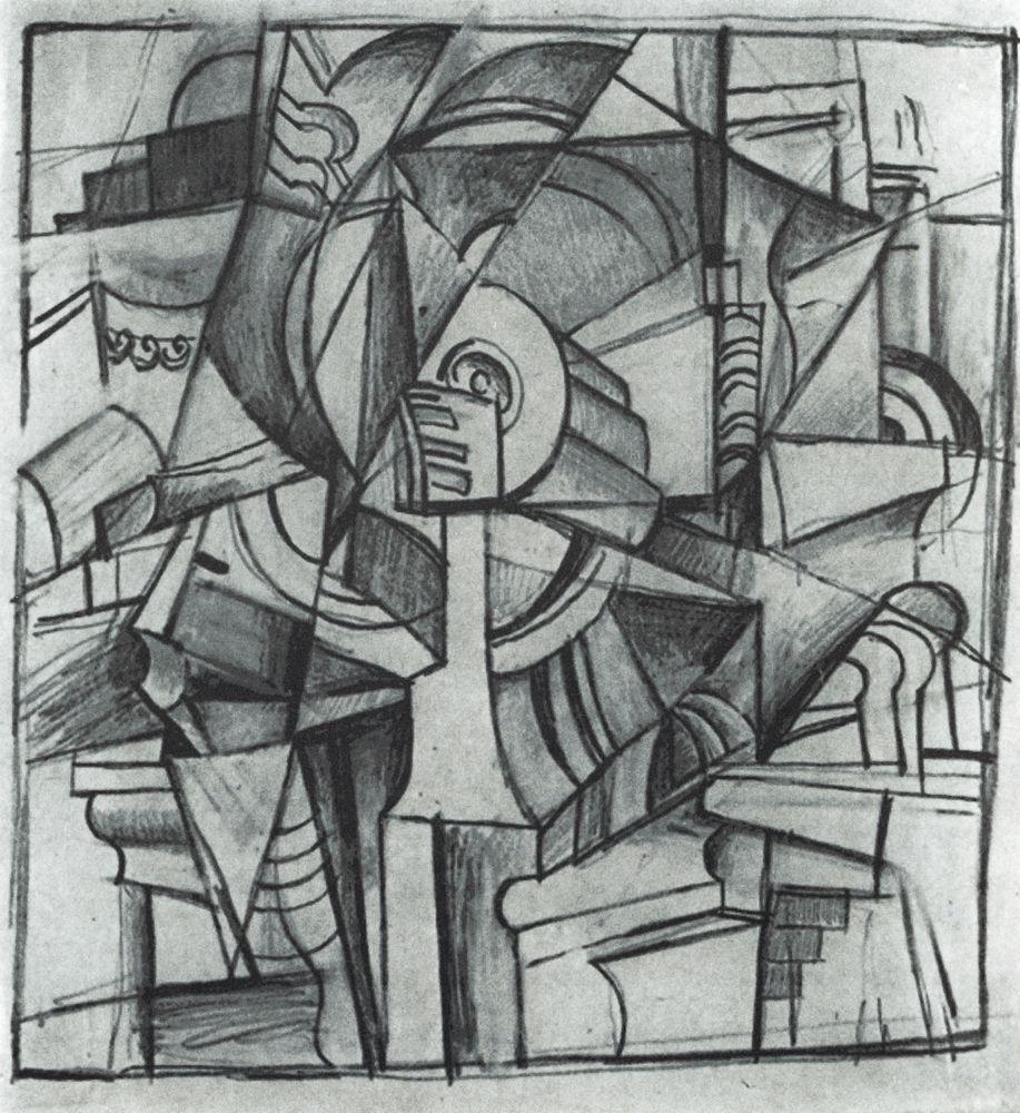 Cubo-Futurist Composition (1912).