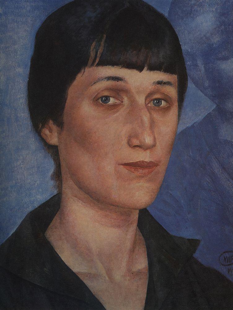 Portrait of Anna Akhmatova (1922).