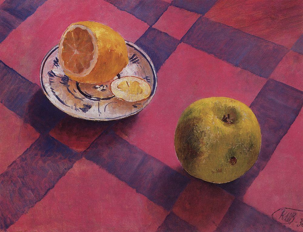 Apple and lemon (1930).