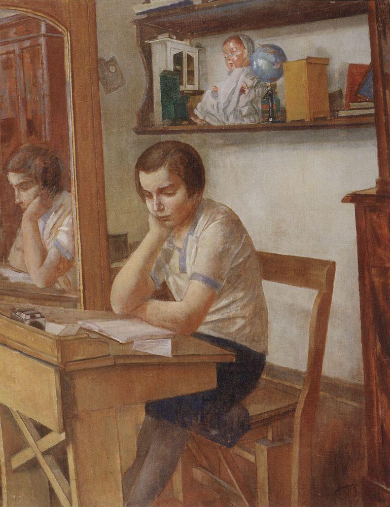 The girl at the desk (1934).