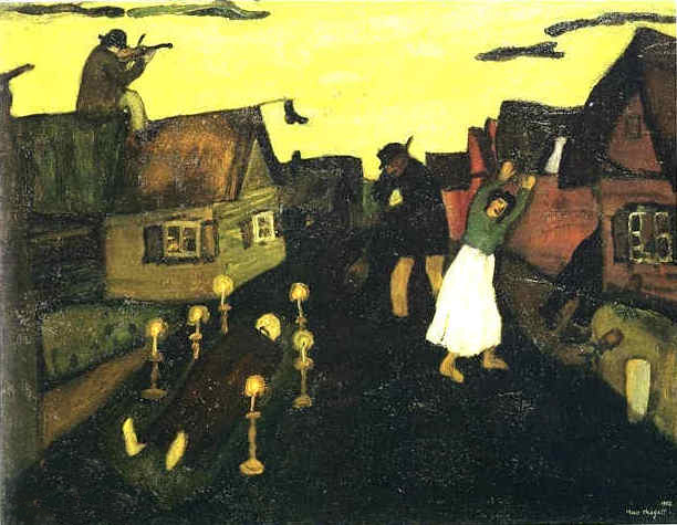 The deceased (The Death) (1908).