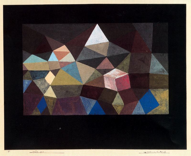 Crystalline Landscape (1929).