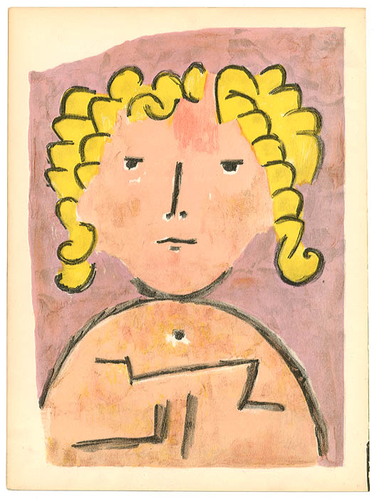 Head of a child (1939).