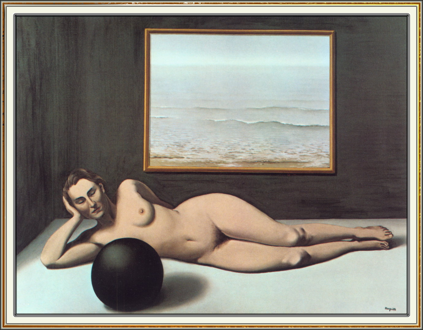 Bather between Light and Darkness (1935).