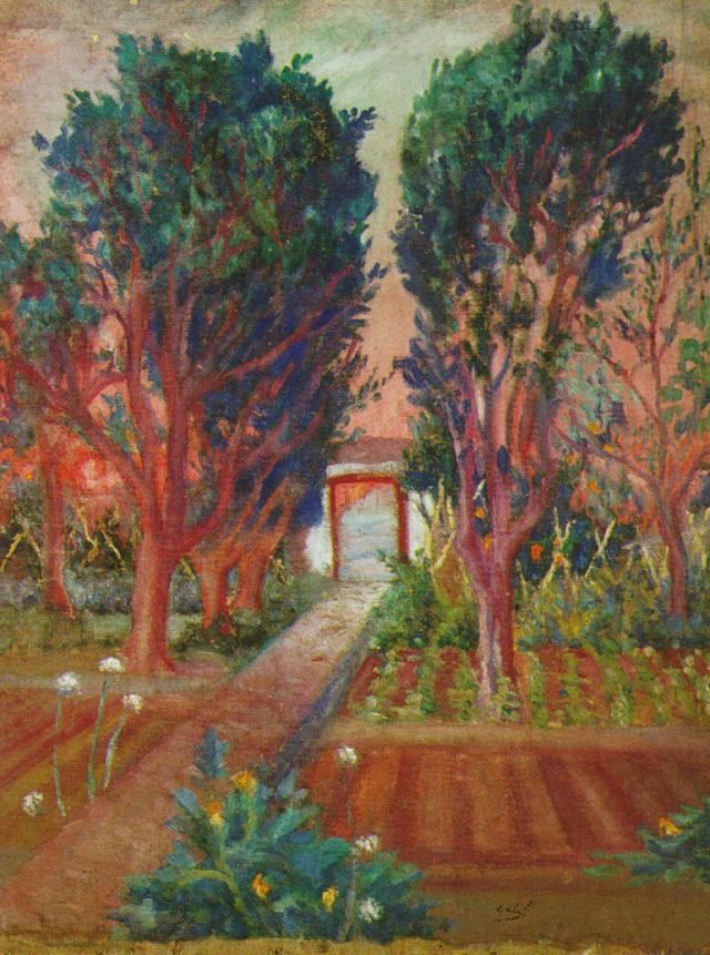 The Vegetable Garden of Llaner (1920).