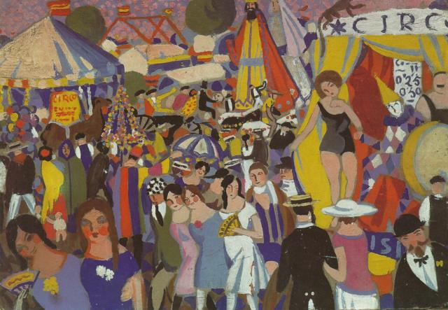 Santa Creus Festival in Figueras - the Circus (1921).