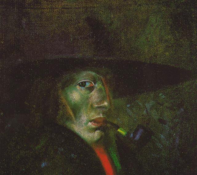 Self-portrait (Figueres) (1921).