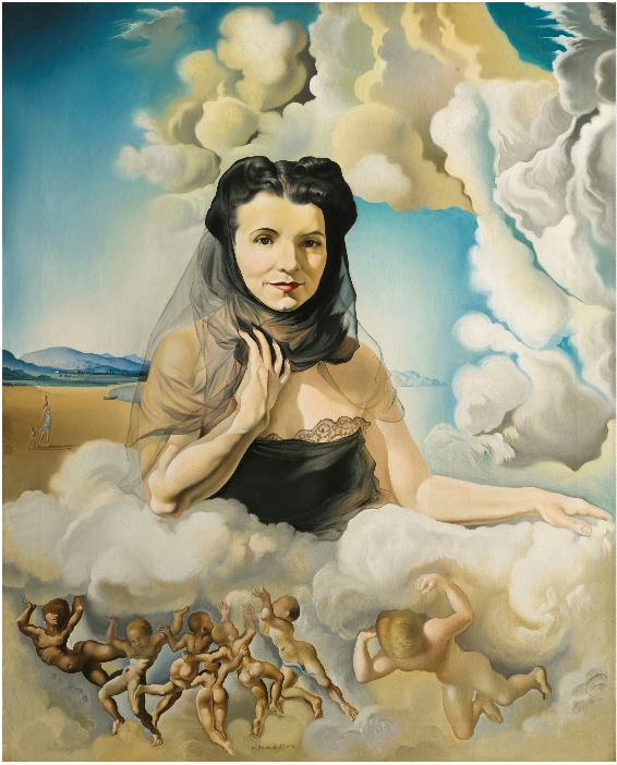 Portrait of Mrs. Ortiz De Linares (1942).