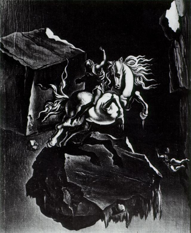 Rock and Infuriated Horse Sleeping Under the Sea (1947).