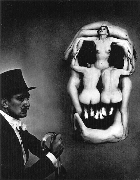 Women forming a skull (1951).