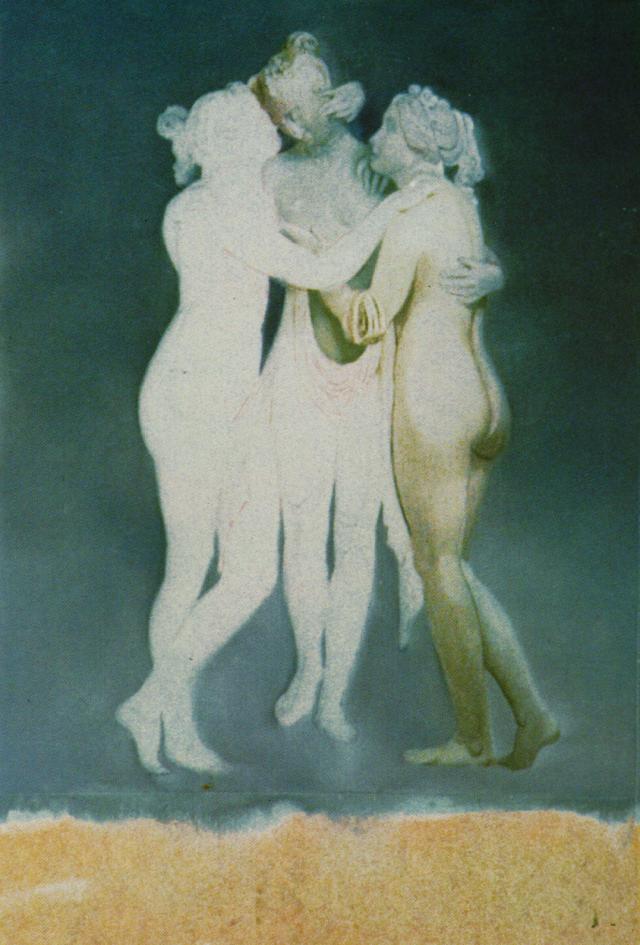 Three Graces of Canova (unfinished) (1979).