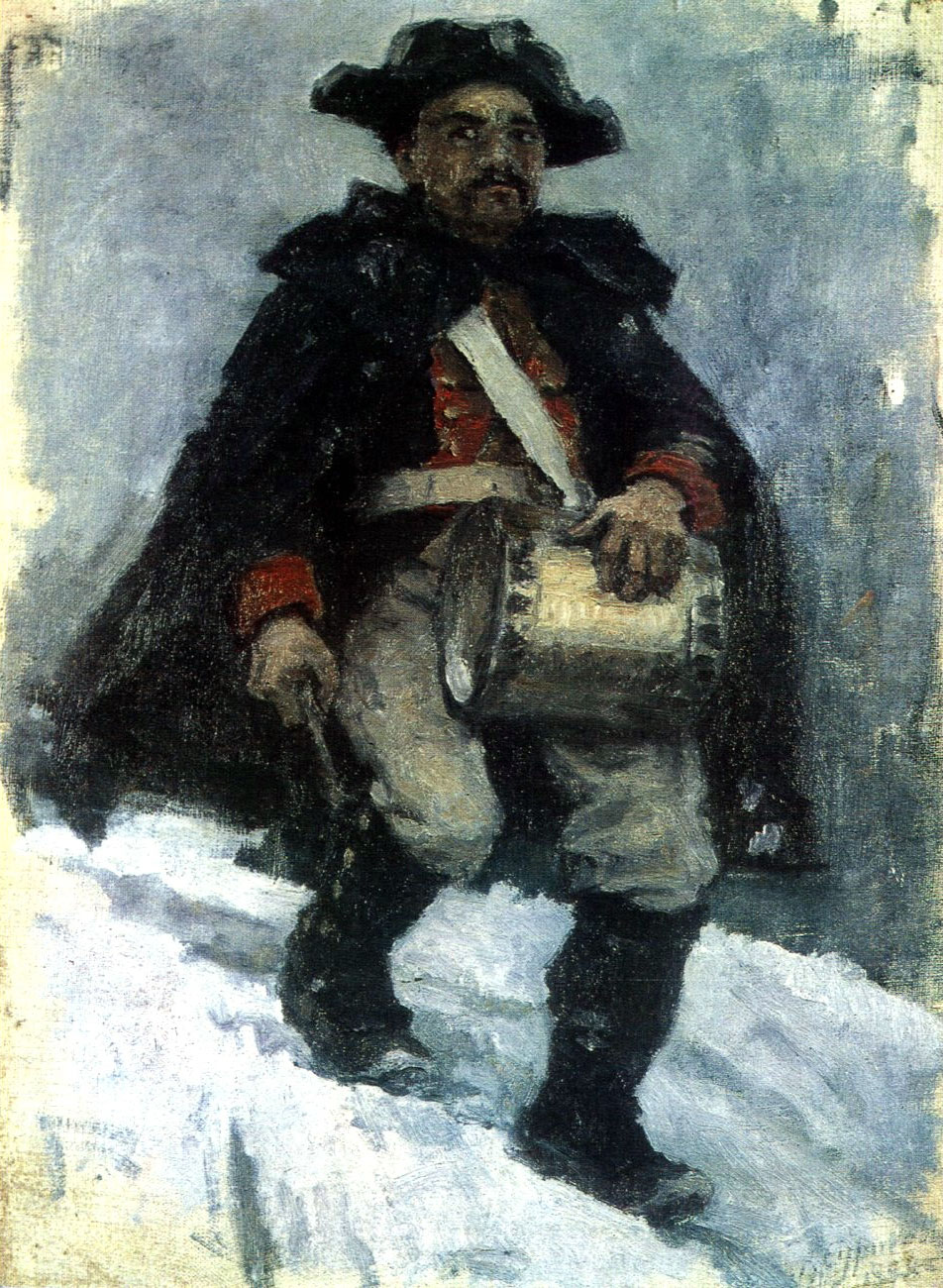 Soldier with drum (1898).
