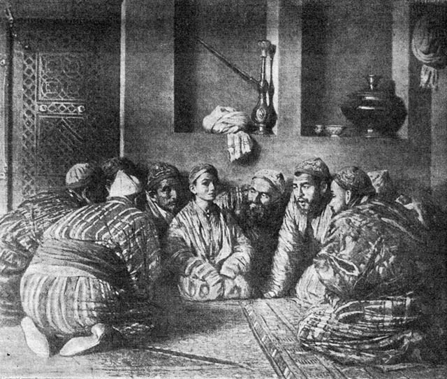 The Bacha and His Admirers (1868).