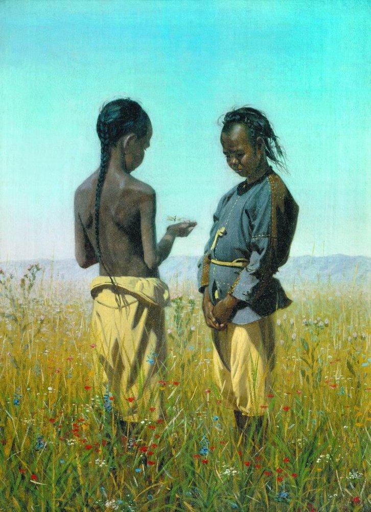 The children of the tribe Solonov (1870).