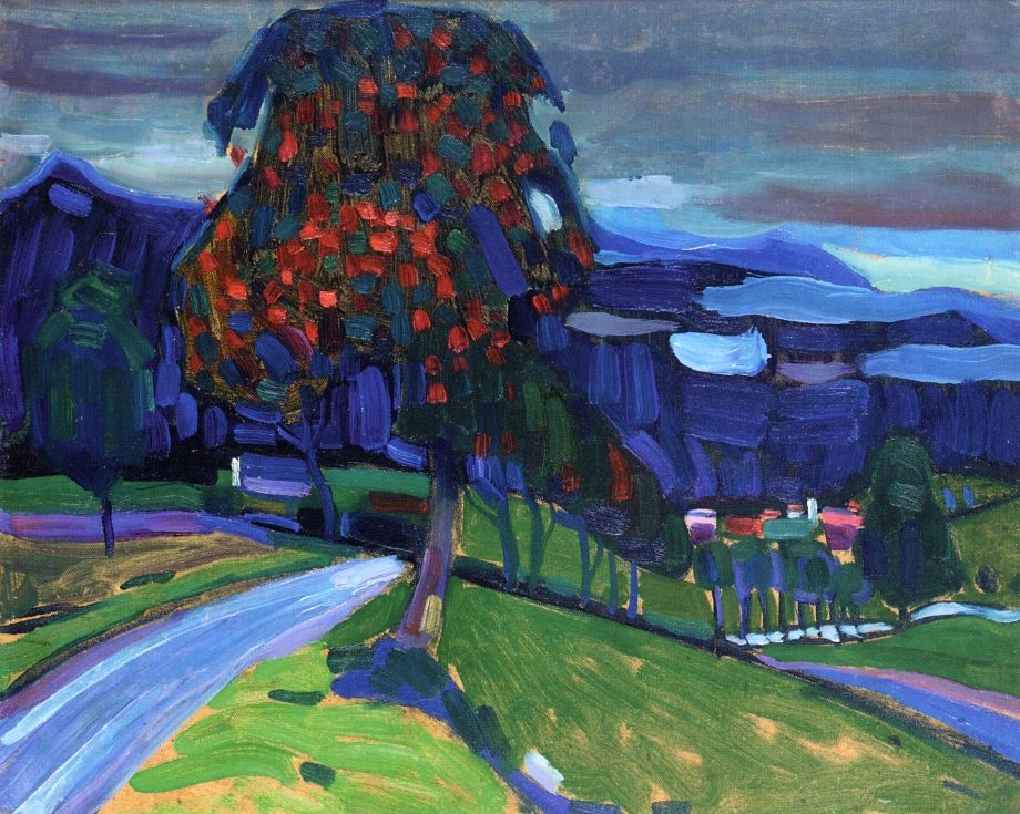 Autumn in Murnau (1908).