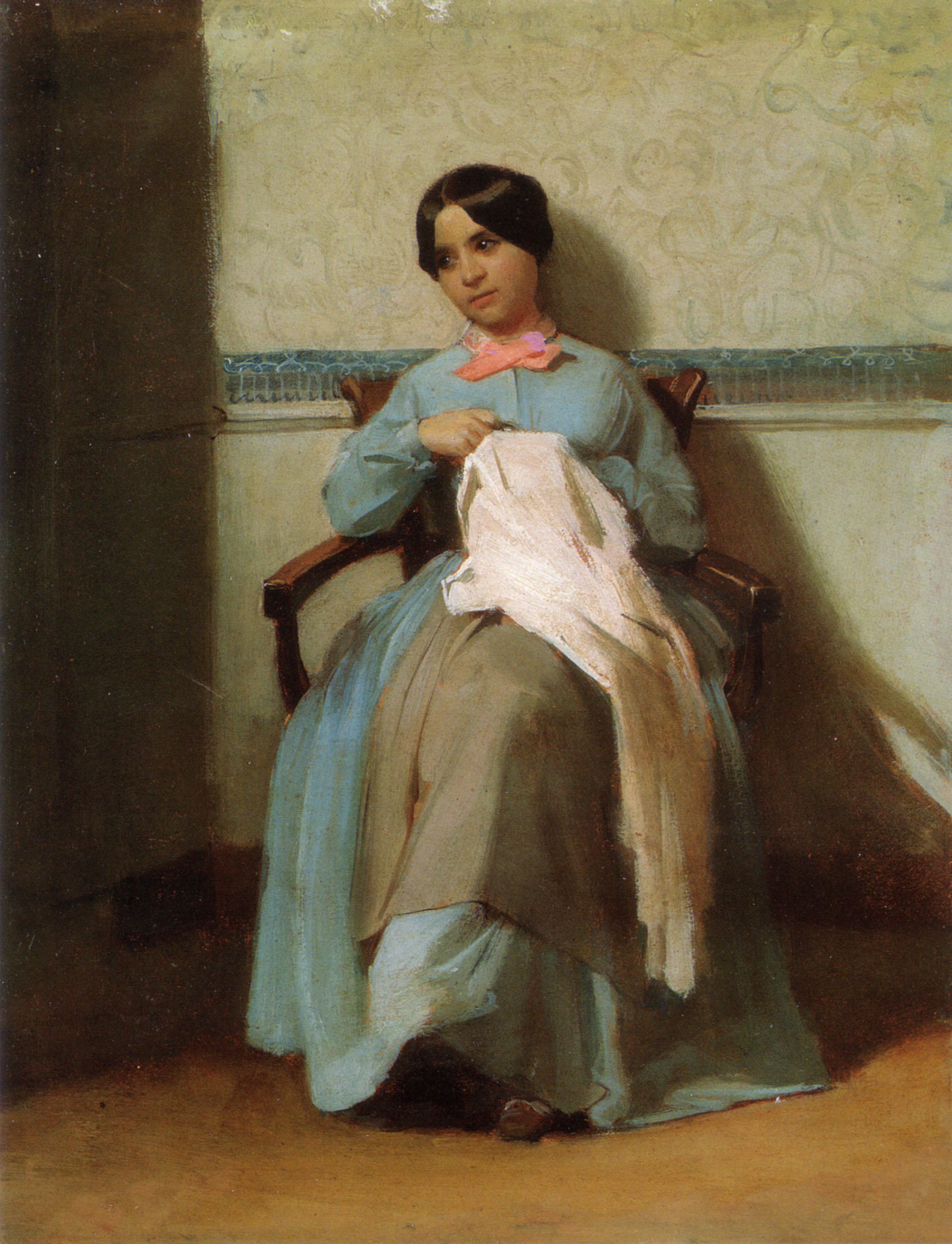 Portrait of Léonie Bouguereau (1850).