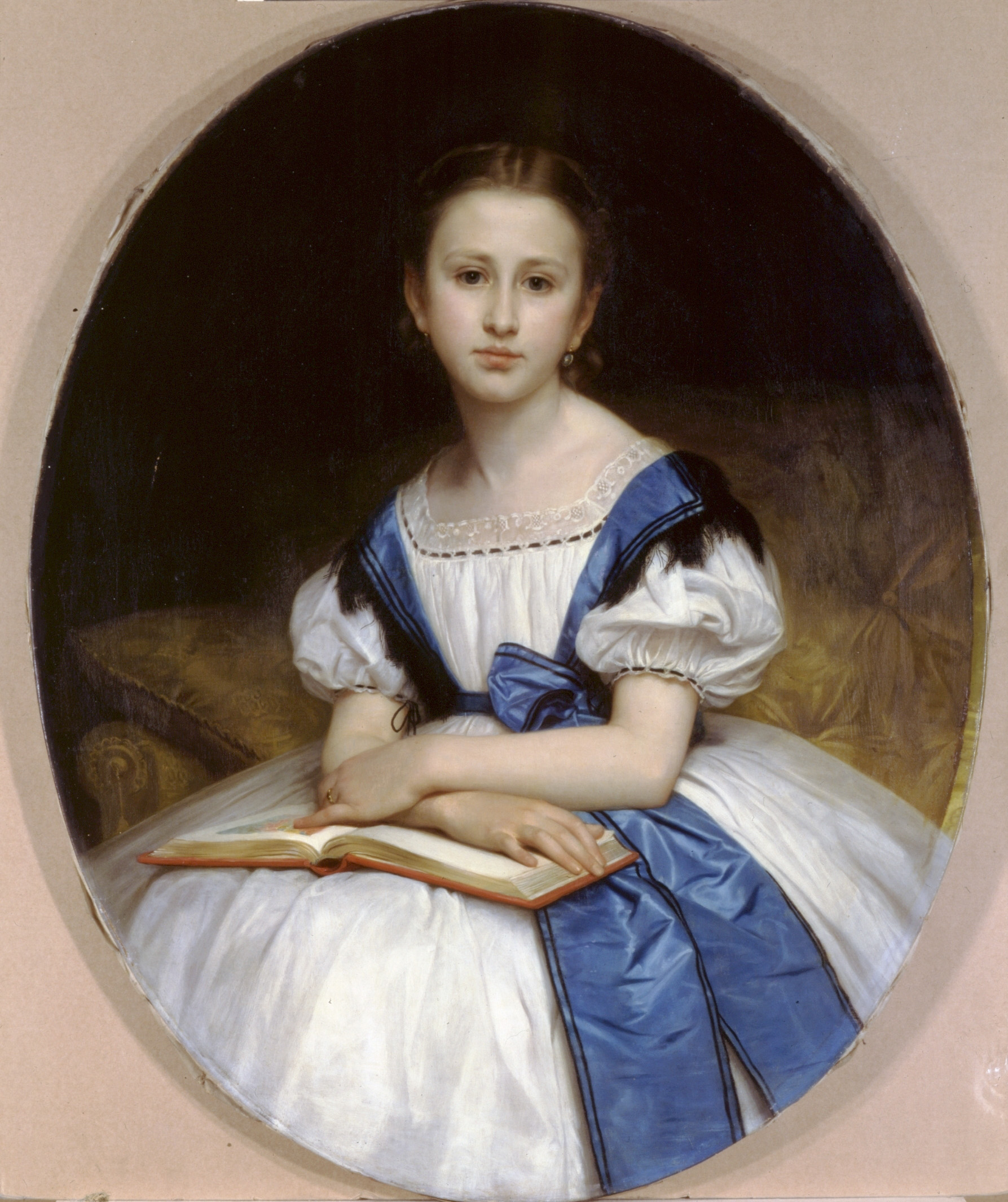 Portrait of Mlle Brissac (1863).