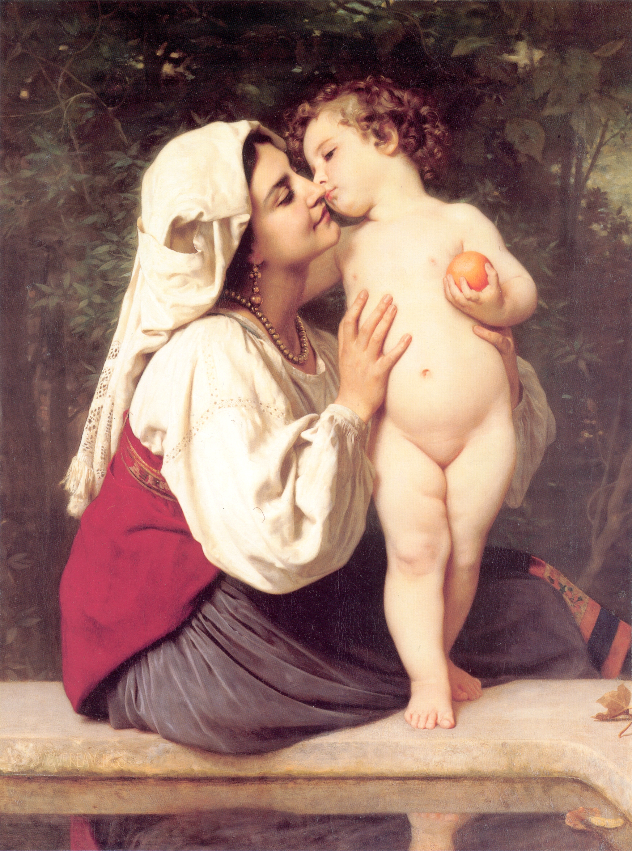 The Kiss (1863).