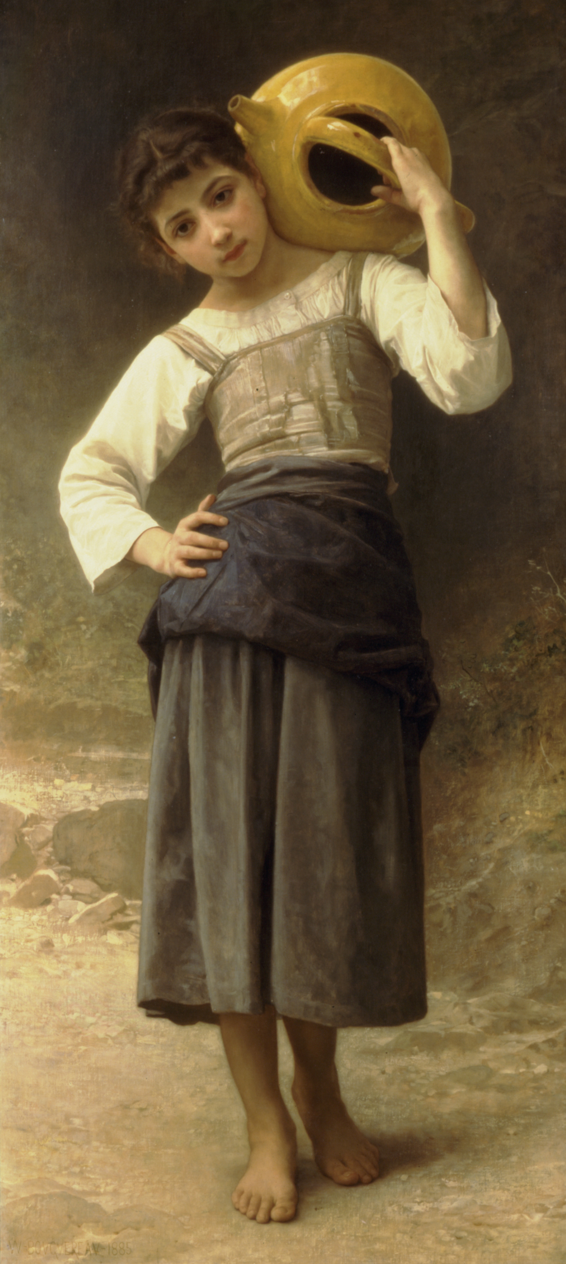 The Water Girl (Young Girl Going to the Spring) (1885).