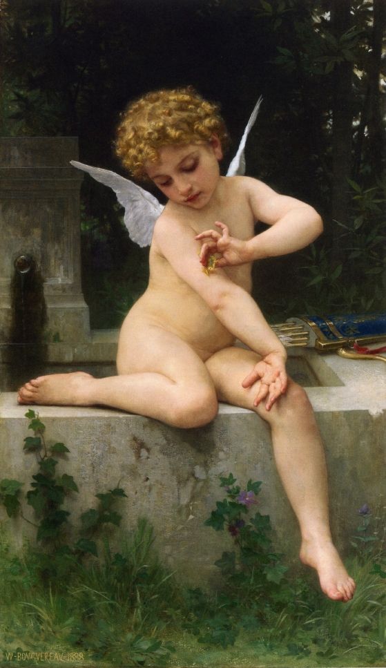 Cupid with Butterfly (1888).